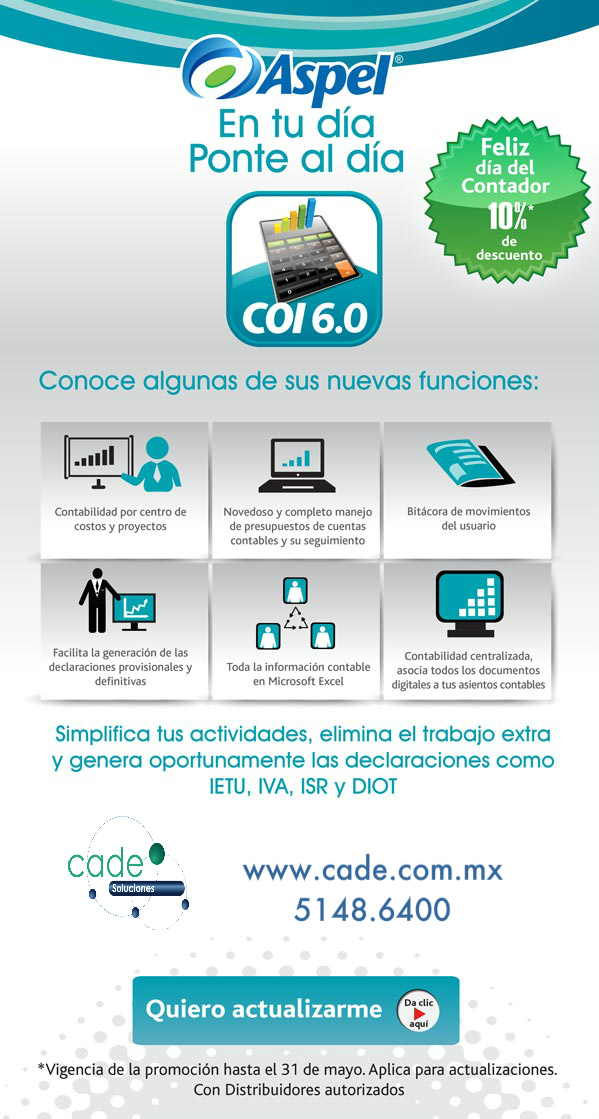 Inicia el Año Fiscal con el brazo derecho: